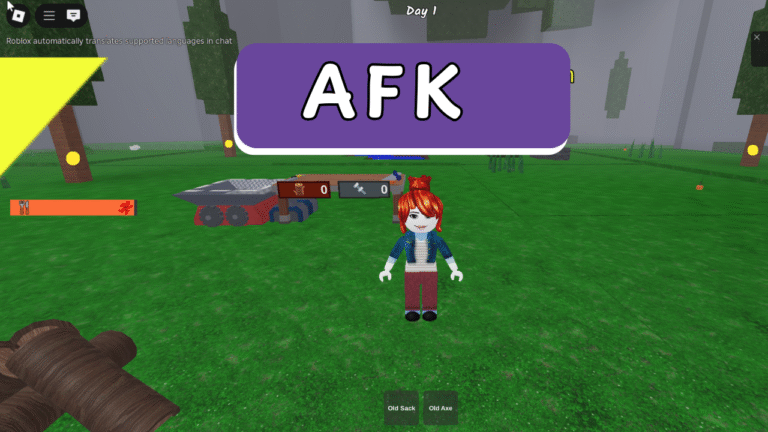 How To AFK In 99 Nights In The Forest Without Starving (Roblox)